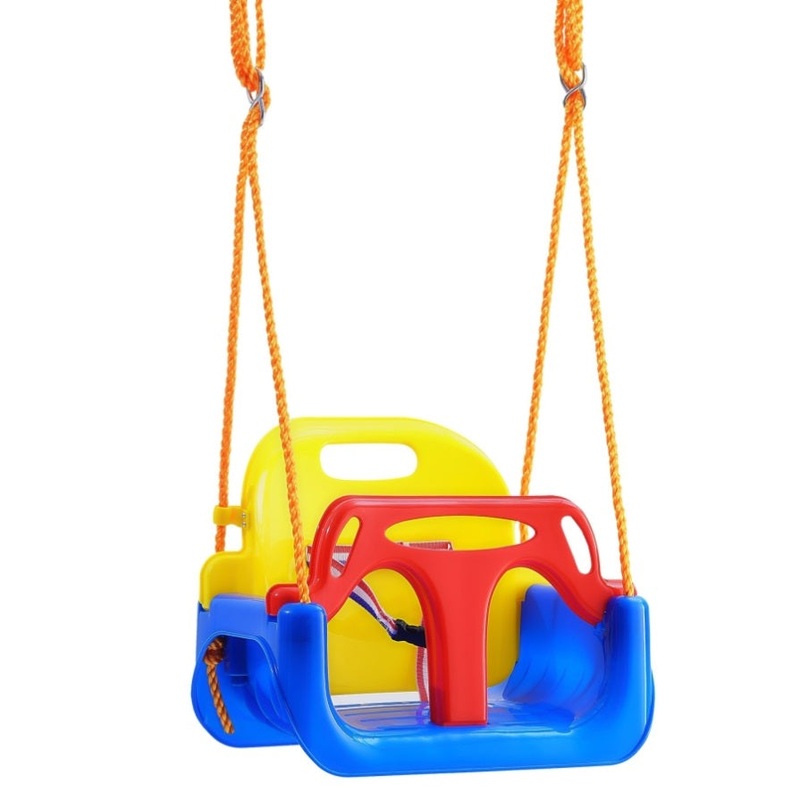 VEVOR 3-in-1 Toddler Swing Seat Baby Swing Seat with Adjustable Ropes Snap Hooks V952-3H1YYEQQZYSHC367VV0