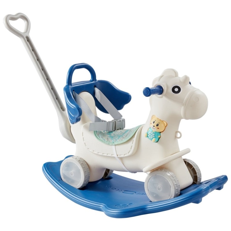 VEVOR 4 in 1 Rocking Horse for Toddlers 1-3 Years, Baby Rocking Horse with Detachable Balance Board, V952-ETYBMSLDGNKTHCEGGV9