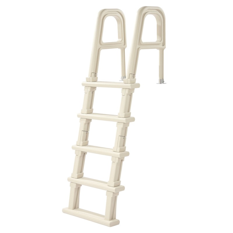 VEVOR 5-Step Inclined Robust Pool Ladder of 2 Handrails for 1219.2-1371.6mm Pool V952-DXYCTTBGGSLBDVP4TV0