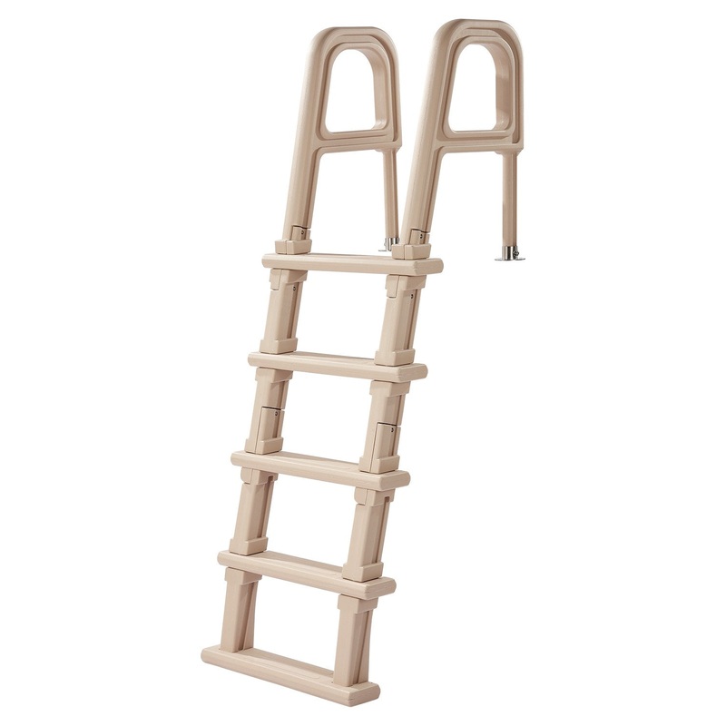 VEVOR 5-Step Inclined Robust Pool Ladder of 2 Handrails for 1219.2-1371.6mm Pool V952-DXYCTTBGGSLHJ6UMVV0