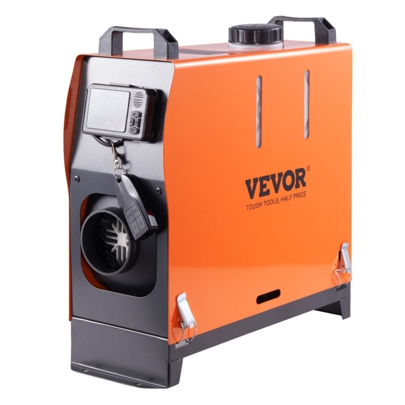 VEVOR 8 KW Diesel Air Heater, Bluetooth App Control All-on-one Diesel Heater with Automatic Altitude V952-ZCJRQLS12V8KWCO9JV9