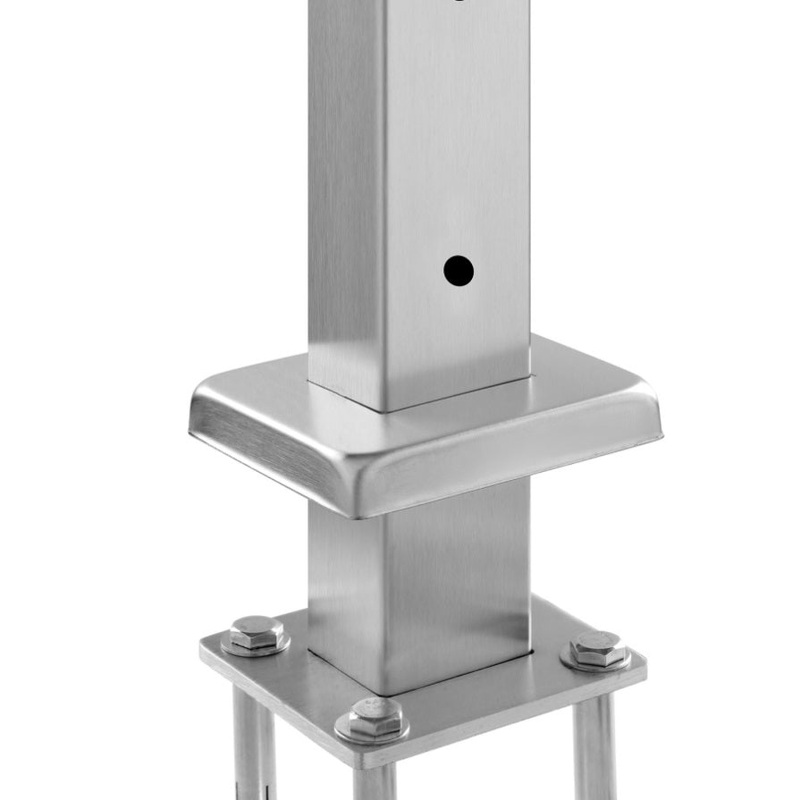VEVOR Cable Railing Post Level Deck Stair Post 36 x 0.98 x 1.97 Cable Handrail Post Stainless Steel V952-LGZYY91.42.551C3JV0