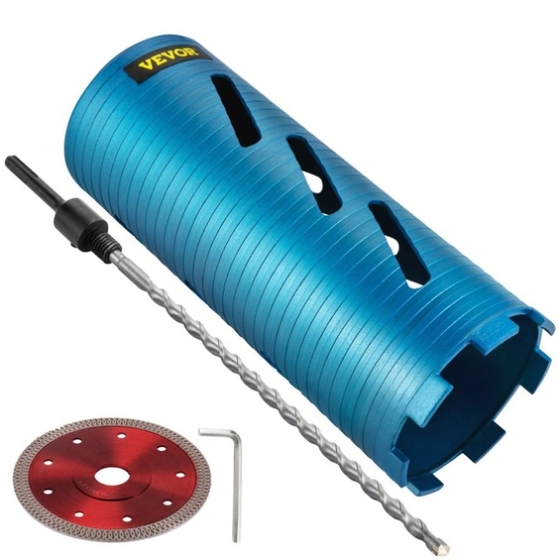 VEVOR Core Drill Diamond Dry Coring Bit 4 with Pilot Bit for Hard Concrete V952-JJGSKZ149.5INEAHJV0