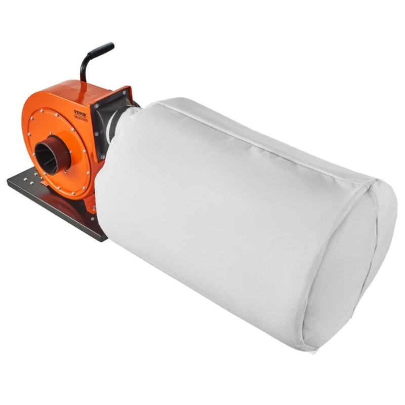 VEVOR Dust Collector, 1HP 460 CFM Air Flow, Rolling Dust Collector with 80L Large Dust Collection V952-JCQ1HPLSDTBD6SWIQV3