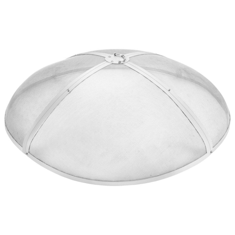 VEVOR Fire Pit Spark Screen Round 40, Reinforced Heavy Duty Steel Metal Cover, Outdoor Firepit Lid, V952-HKWZ201BXGYXUJKVMV0