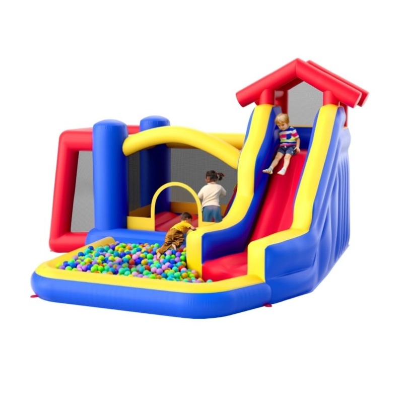 VEVOR Inflatable Bounce House, Outdoor High Quality Playhouse Trampoline, Jumping Bouncer with V952-CQCBBHYC910PNGK5GV3