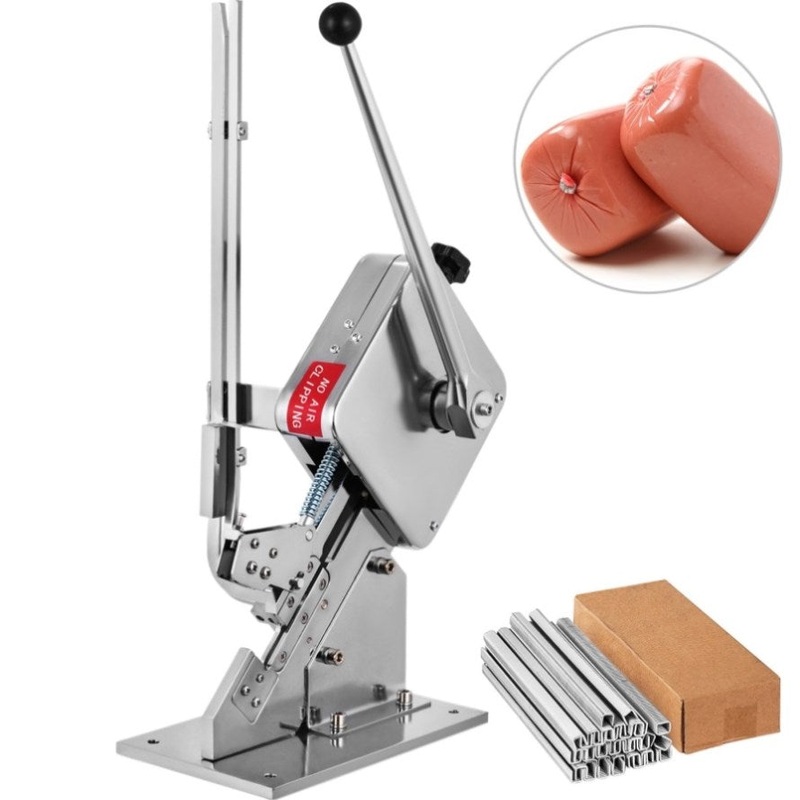 VEVOR Manual U-shape Sausage Clipper Clipping Machine Food Clipping Maker for Sausage Packing V952-DKJSDUXD2HK000001V0