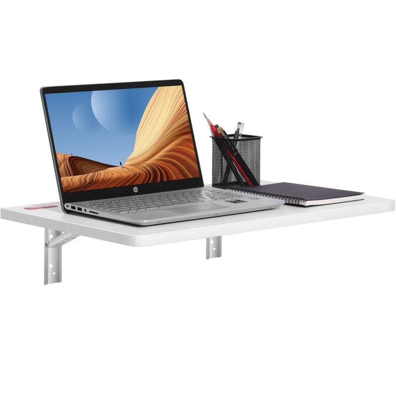 VEVOR Wall Mounted Folding Table, Wall Mount Drop Leaf Tables, Wooden Floating Desk for Dining, V952-FDBGZBHBDB00GKKSZV0