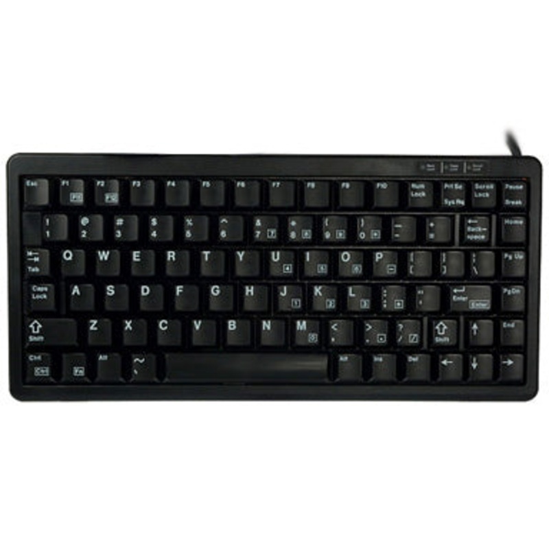 Cherry Compact 84-4100BCL 83 keys, USB/PS2, Black – No Windows key 14G84-4100BCL