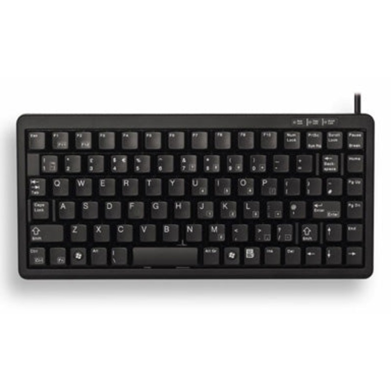 Cherry Compact 86 Keys G84-4100LCMUS-2 Black/USB – With Windows Key 14G84-4100BCL86