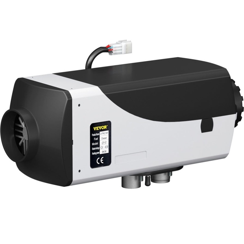 VEVOR 5KW Diesel Air Heater 10L Tank Diesel Heater 12V Diesel Parking Heater Muffler with LCD V952-ZCJRQ12V5KW51JT01V0