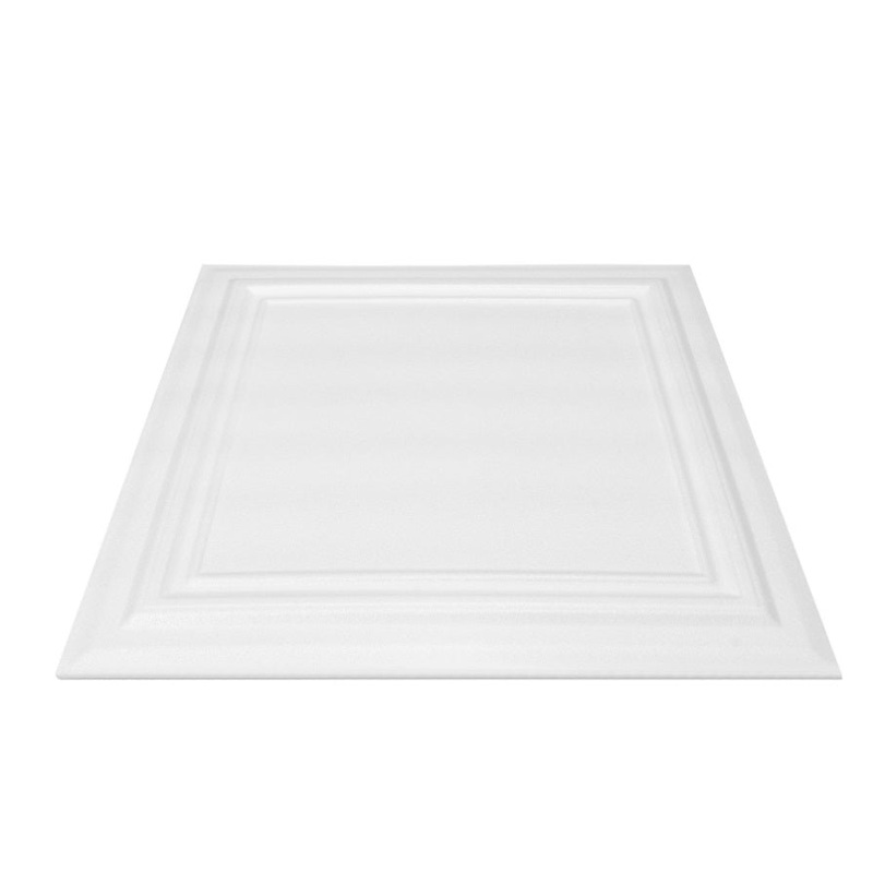 VEVOR Ceiling Tiles 96-Pack 20 x 20 in Polystyrene Easy Installation Glue-up V952-THBZPSB96J507BX42V0