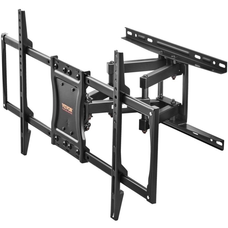 VEVOR Full Motion TV Fits for Most 37-75 inch TVs, Swivel Tilt Horizontal Adjustment TV Wall V952-BGD60040014618Q9DV0