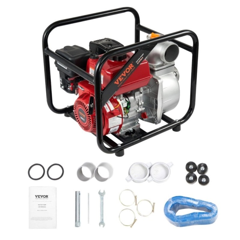VEVOR Gasoline Engine Water Pump Gas Powered Transfer Pump 80 mm 7HP 4-Stroke V952-FDJQDBKZJ3YCOK0DPV0