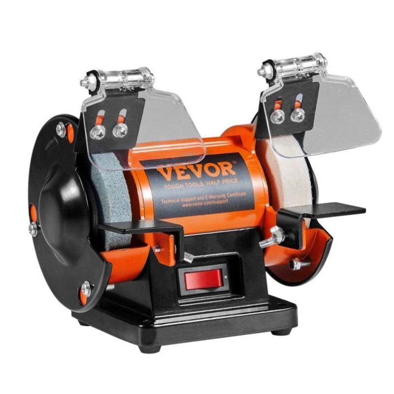 VEVOR Jewelry Polisher, Bench Grinder Polishing & Buffing Machine, 3590RPM Bench Lathe Polisher with V952-STPGJ32850RPMUEBNV3