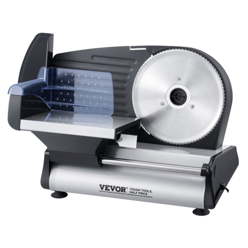 VEVOR Meat Slicer 180W 190 mm Electric Deli Food Slicer for Meat Bread Cheese V952-DRQPJ180WSDPGJYA2V3