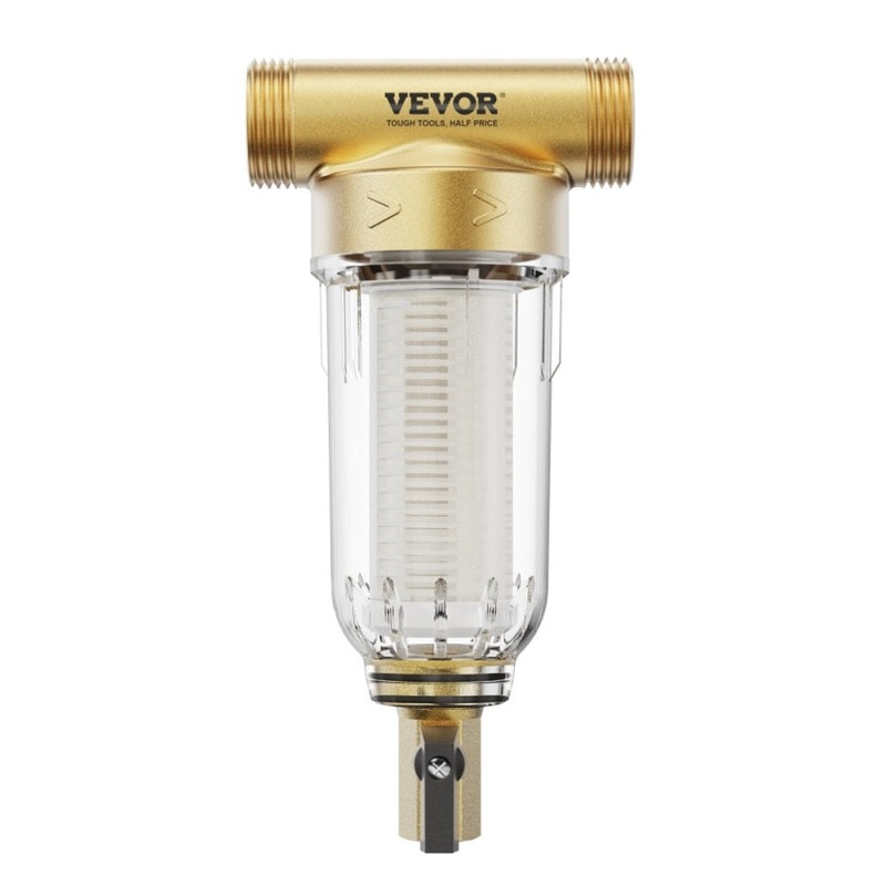 VEVOR Spin Down Filter, 40 Micron + 30 Micron Fine Filtration, Whole House Sediment Filter for Well V952-SDCXQZSGLQZCDBHPNV0