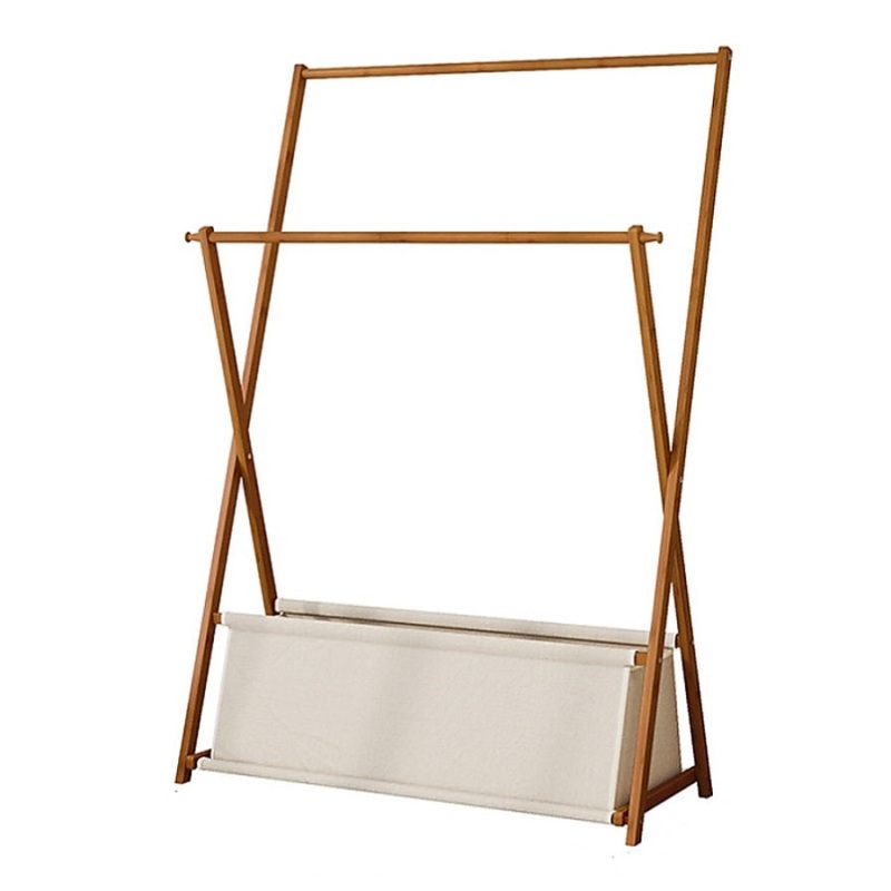 100x155cm Clothes Rail Rack Rack Garment Rack Freestanding Hanger Bedroom Clothing Rack With Lower V63-840741
