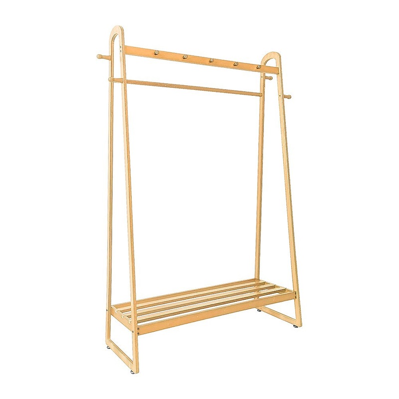 160x100cm Clothes Rack Slim Stylish Space Saving V63-840831