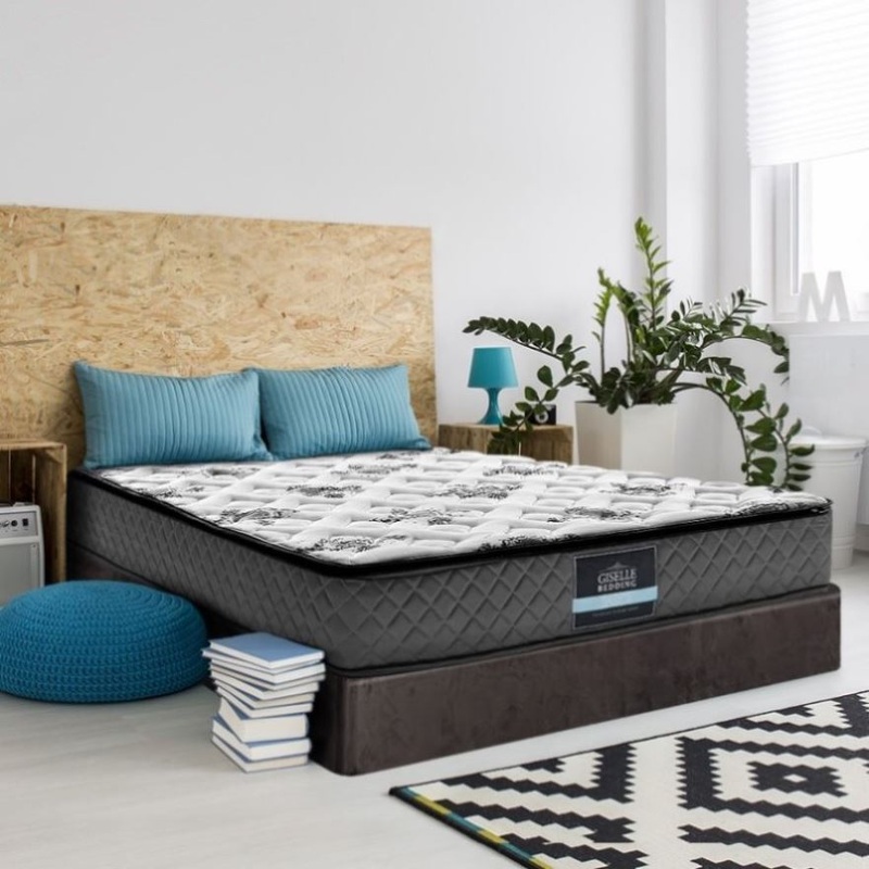 Giselle Bedding 24cm Mattress Pillow Top King Single MATTRESS-0757-PT-KS