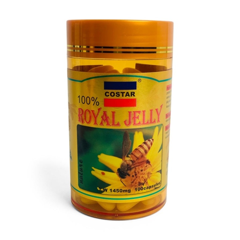 100x 1450mg Royal Bee Jelly Capsules Costar 100% Pure V238-SUPDZ-32330166829136