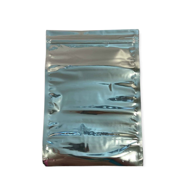 100x Resealable Aluminium Pouches 24x35cm – Windowed Zip Close Food Storage Bag V238-SUPDZ-39998467965008