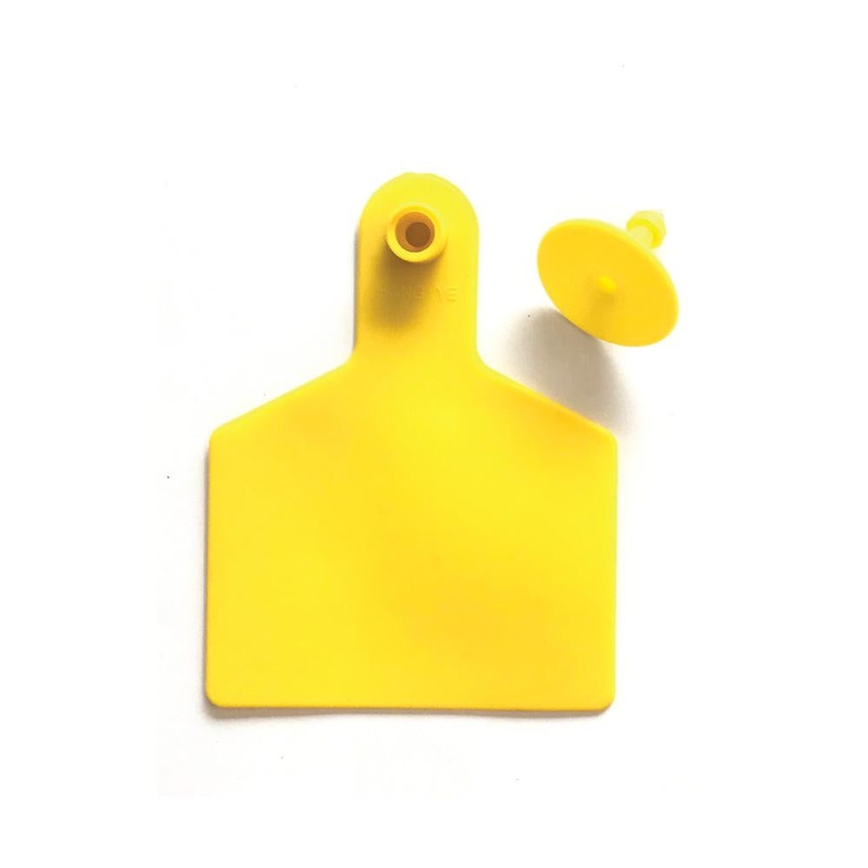 100x Cattle Ear Tags 7.5x10cm Set – XL Yellow Blank Cow Sheep Livestock Labels V238-SUPDZ-31399083212880