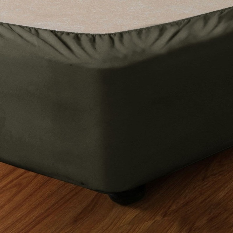 Apartmento Stretch Valance Taupe SINGLE V442-INT-VALANCE-STRETCH-TAUPE-SB