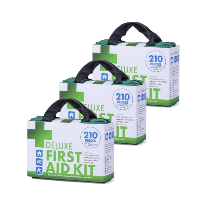 630 Piece Deluxe Emergency First Aid Kit ARTG Registered Australia V915-PE0256X3