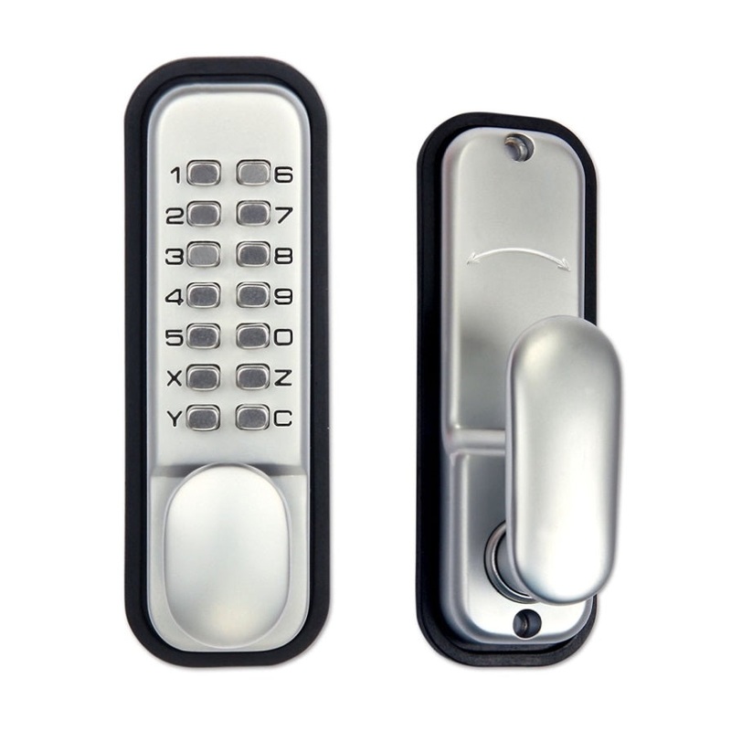 Weatherproof Mechanical Keyless Password Door Security Lock for Home Office V324-MCLOCK