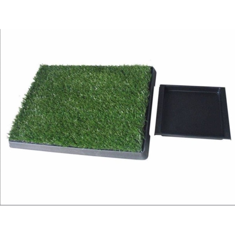 YES4PETS Indoor Dog Puppy Toilet Grass Potty Training Mat Loo Pad pad with 1 grass V278-PP5163-1GRASS