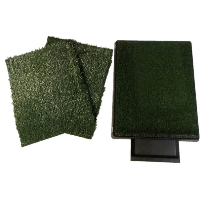 YES4PETS Indoor Dog Toilet Grass Potty Training Mat Loo Pad pad with 3 grass V278-PP5163-3GRASS