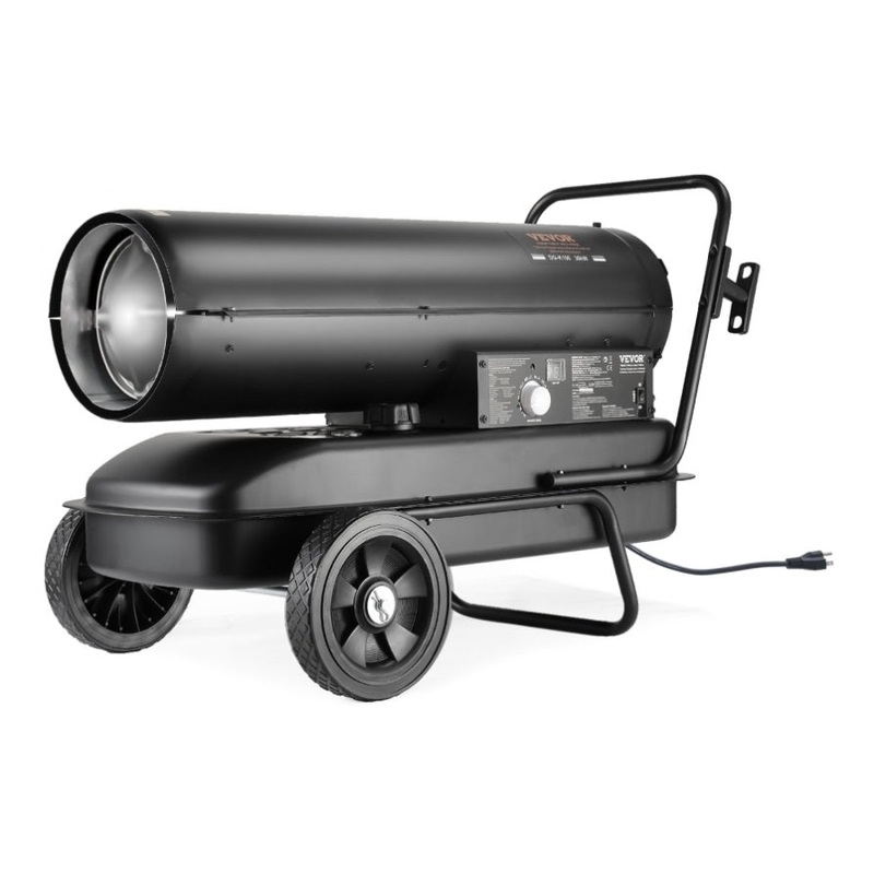 VEVOR 100000Btu Kerosene/Diesel Forced Air Torpedo Space Heater with Thermostat V952-GFSMYQNQ1000RLUKNV3