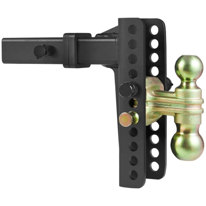 VEVOR Adjustable Trailer Hitch, 203.2 mm Drop & 165.1 mm Rise Hitch Ball Mount with 50.8 mm V952-SQTQJTCB22259NAWHV0