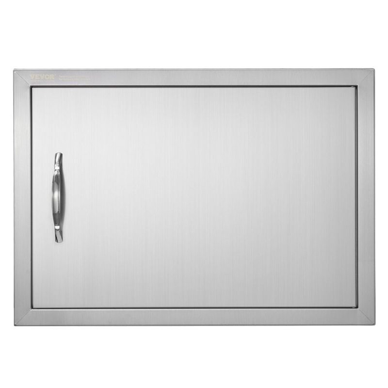 VEVOR BBQ Access Door, 610×432 mm Single Outdoor Kitchen Door, Stainless Steel Flush Mount Door, V952-DMMBSCJMYS24LQ87IV0