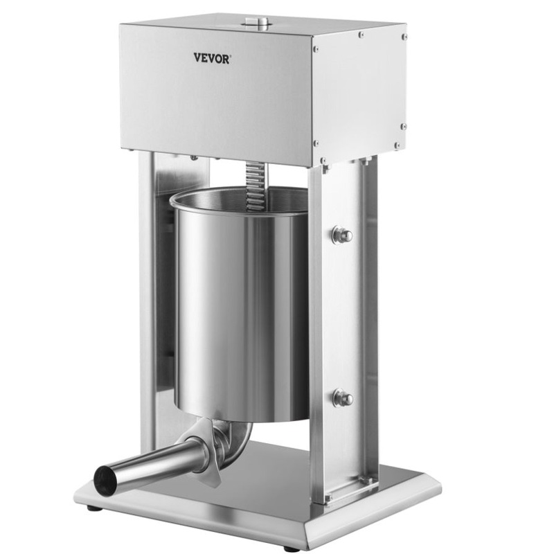 VEVOR Electric Sausage Stuffer 10L Variable Speed Sausage Maker Stainless Steel V952-DDLSBX10L200WG1ERV3