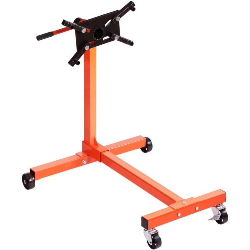 VEVOR Engine Stand 750LBS Motor Hoist Dolly 360 Degree Adjustable Mounting Head V952-YDXZSF750LBS4870PV0