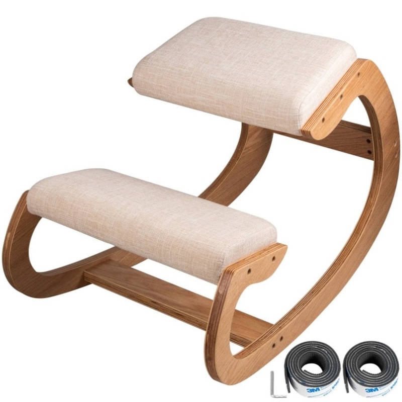 VEVOR Ergonomic Kneeling Chair Heavy Duty Better Posture Kneeling Stool Office Chair Home for Body V952-DNGDBXMSKJ0000001V0