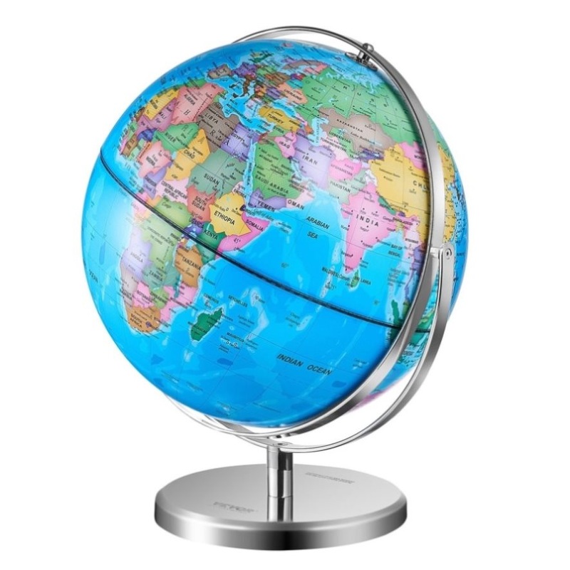 VEVOR Illuminated World Globe with Stand, 228.6 mm, Educational Earth Globe with Stable Heavy Metal V952-DQYJJLFGXZ9YG1I1PV9