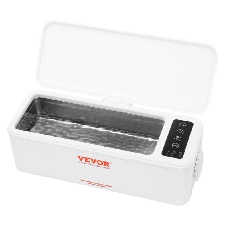 VEVOR Jewelry Cleaner Ultrasonic Machine, Ultrasonic Cleaner Machine 16oz with 4 Timer V952-JYCSBQXJ35W4BF11TV3