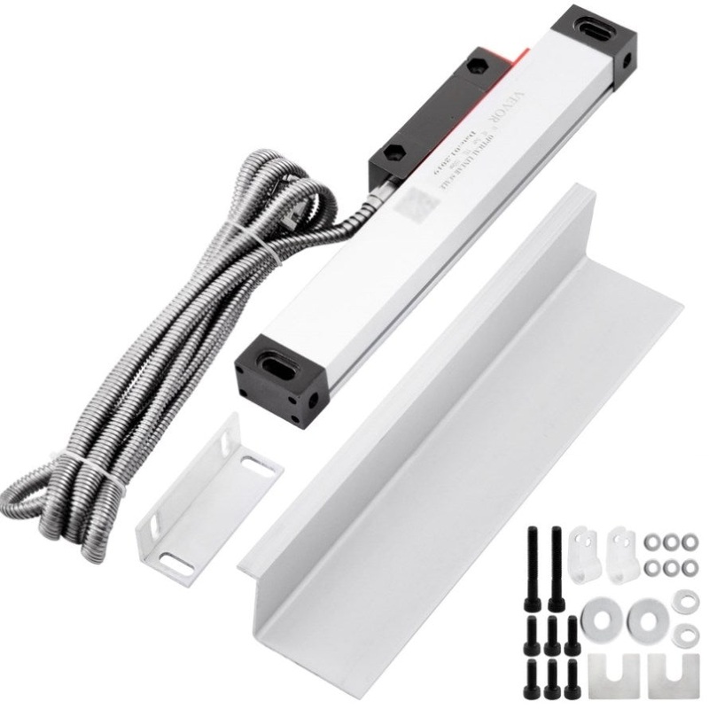 VEVOR Lathe Scale 150 mm Glass Scale, High Accuracy 0.0002 Optical Length, Precision V952-GSC150MMDC0000001V0