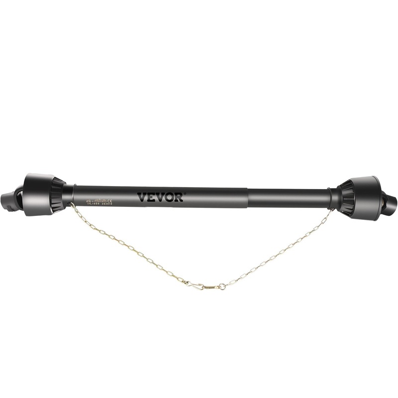 VEVOR PTO Shaft PTO Drive Shaft 1-3/8 x 6 Spline Ends Round End T4 43-61 V952-CDZT4B11004055001V0