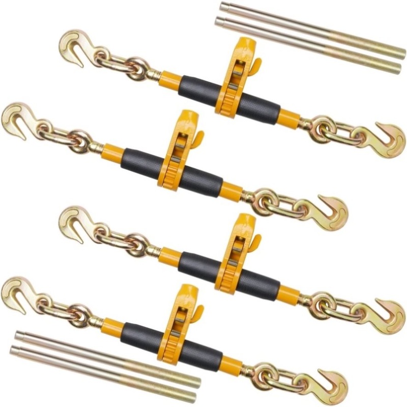 VEVOR Ratchet Chain Binder, 0.9-1.27 cm Heavy Duty Load Binders, with G80 Hooks 5443 kg Secure Load V952-JLLJQBJHTS381DUKFV0