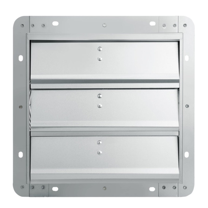VEVOR Shutter Exhaust Fan, 254 mm High-speed 1400RPM 753 CFM, Aluminum Wall Mount Attic Fan with V952-BYCSPQSDJAC10PBM8V3