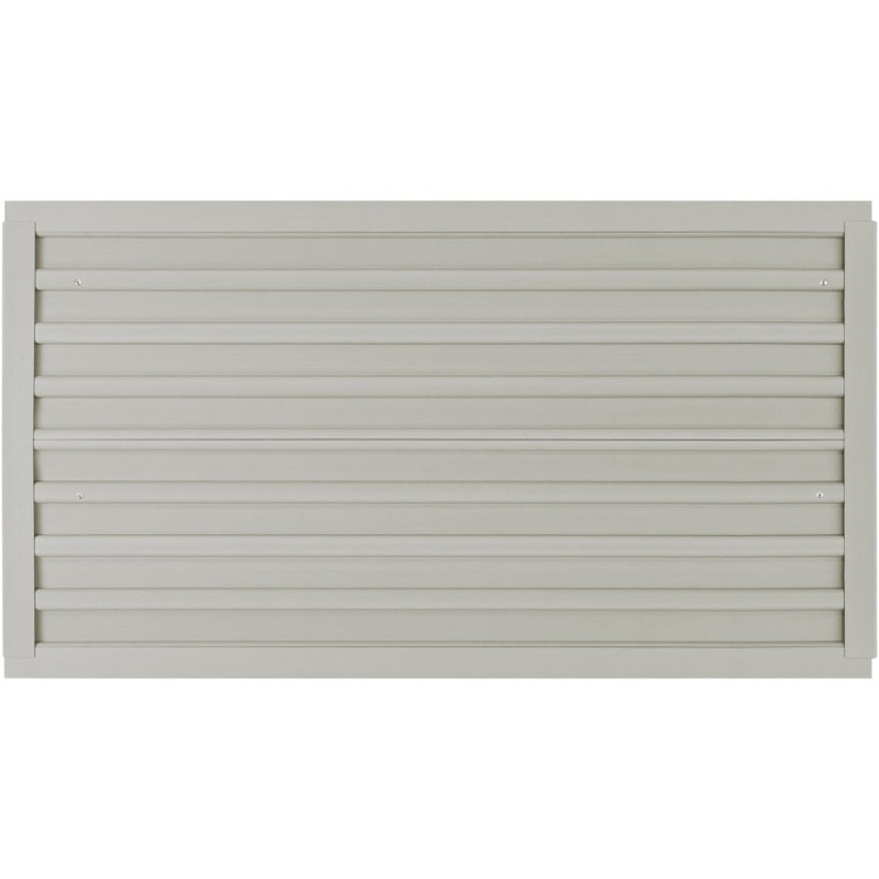 VEVOR Slatwall Panels, 121.9 x 30.48 cm Gray Garage Panels , Heavy Duty Garage V952-BTQBPVCF8SQFMTCK0V0