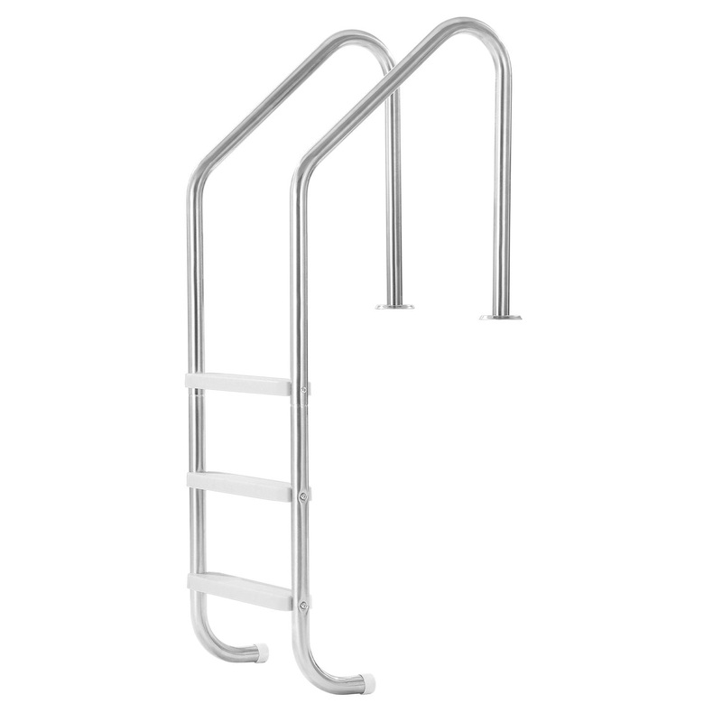 VEVOR Stainless Steel Pool Ladder 3-Step & 2 Handrails for 1219.2-1371.6 mm Pool V952-DXYCTTBGGBXGDF75YV0
