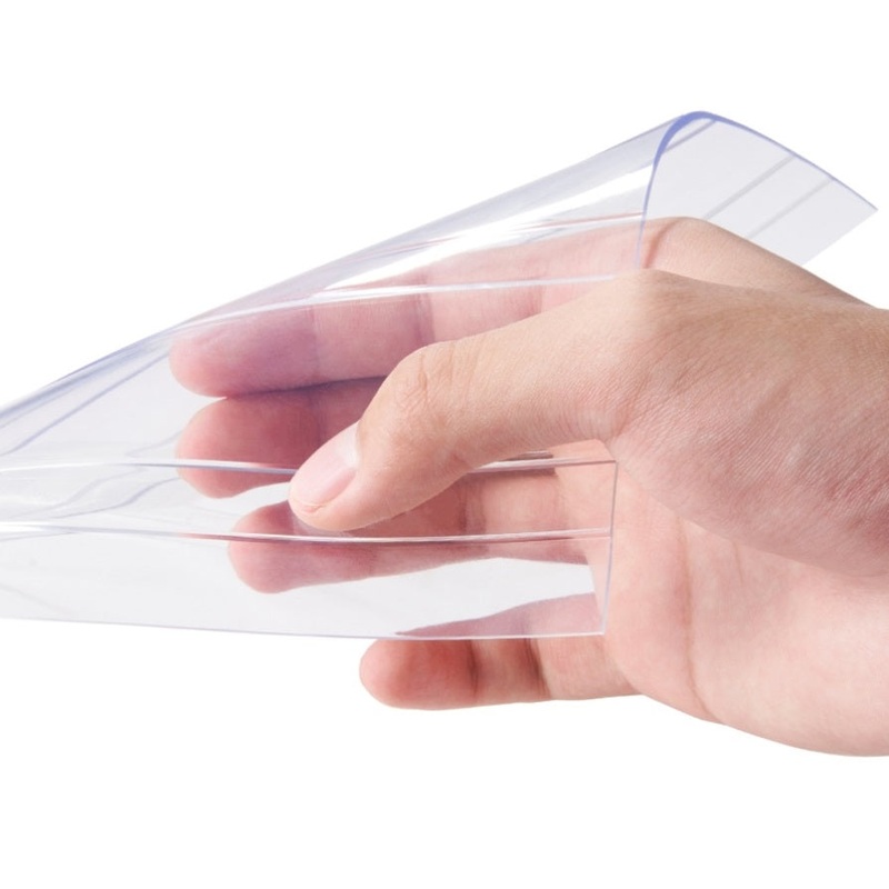 VEVOR Strip Curtain, 164′ Length x 8 Width x 0.08 Thickness, Clear Ribbed PVC Curtain Strip Door V952-JPVC164X81PCSCNTTV0