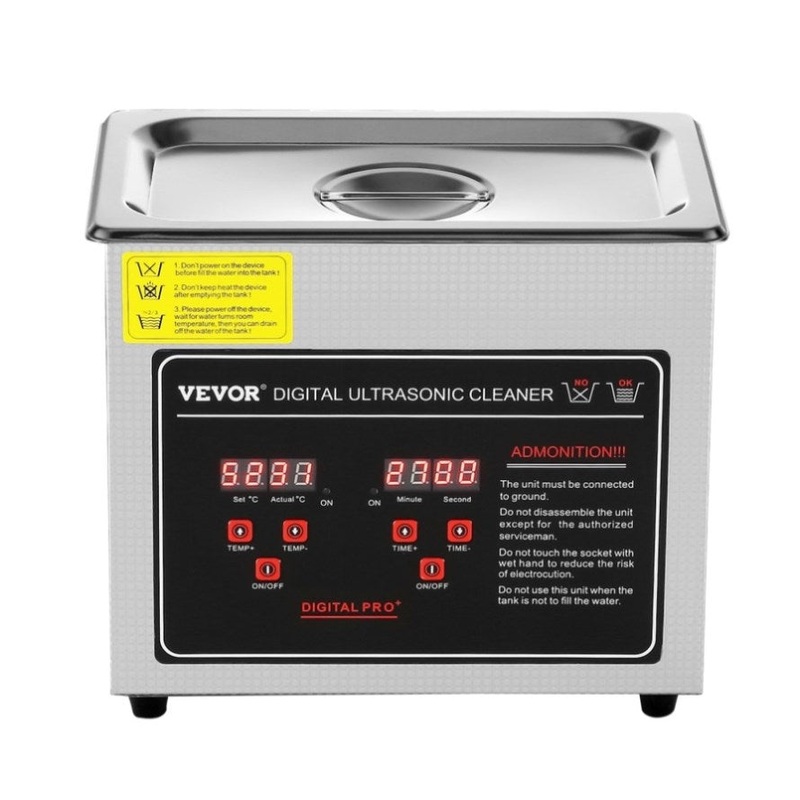 VEVOR Ultrasonic Cleaner with Digital Timer & Heater, Professional Ultra Sonic Jewelry Cleaner, V952-SXCSBQXJ3S00MPUCFV3