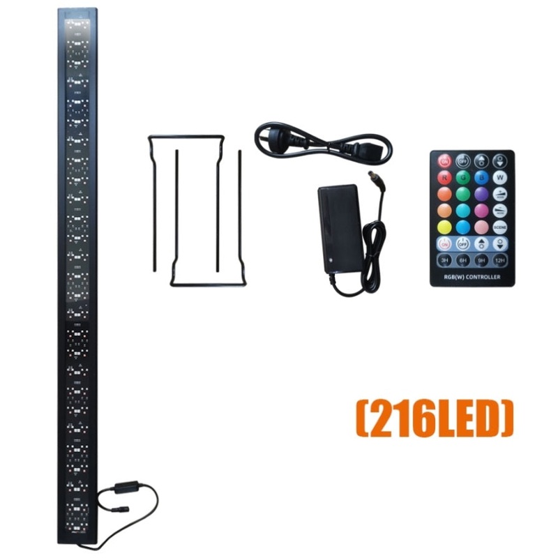 216LED Full Spectrum Aquarium LED Light Lighting Aqua Plant Fish Tank Lamp V201-YGD0019CO8AU