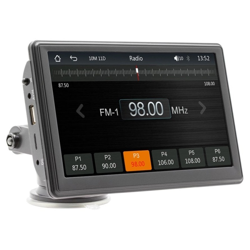 7 inch Portable Wireless Car Radio Auto Stereo Apple Carplay Android Bluetooth + Cam V201-CAR5007BL8AU